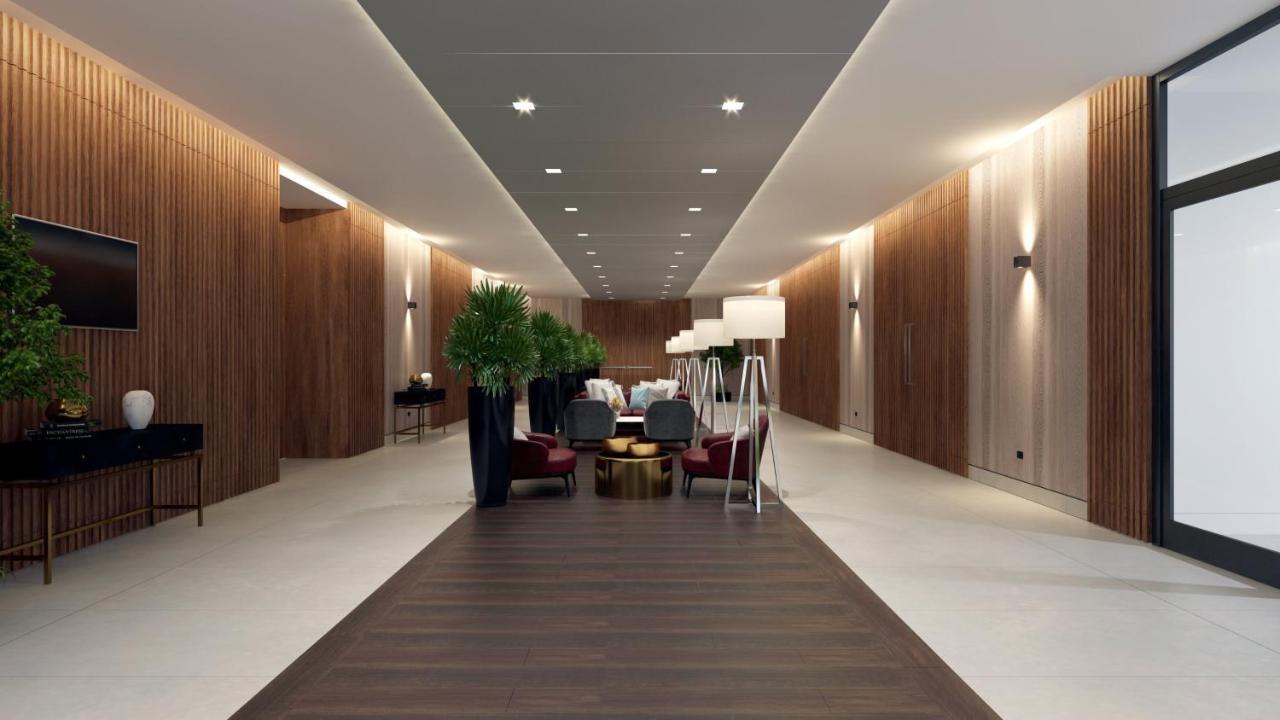 ฮอลิเดย์ อินน์ กีโต แอร์พอร์ต ตาบาเบลา ภายนอก รูปภาพ 3D rendering of a hotel lobby